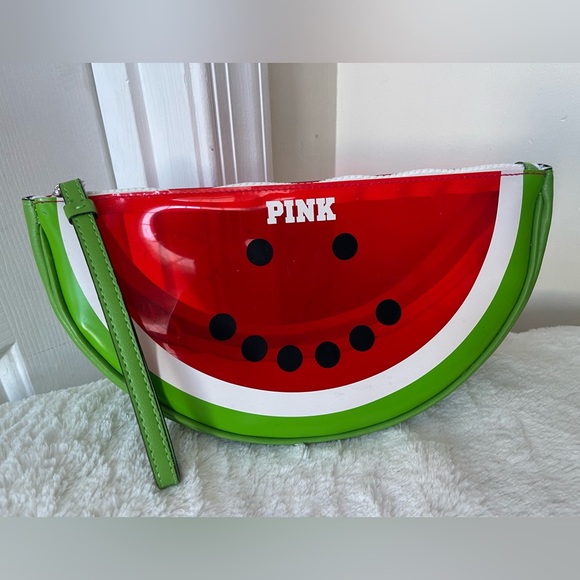 Victoria Secret watermelon 🍉 large Wristlet - Picture 1 of 6